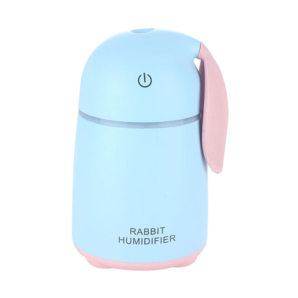 USB Humidifier Air Purifier Aroma Diffuser Office Home Car Portable Blue