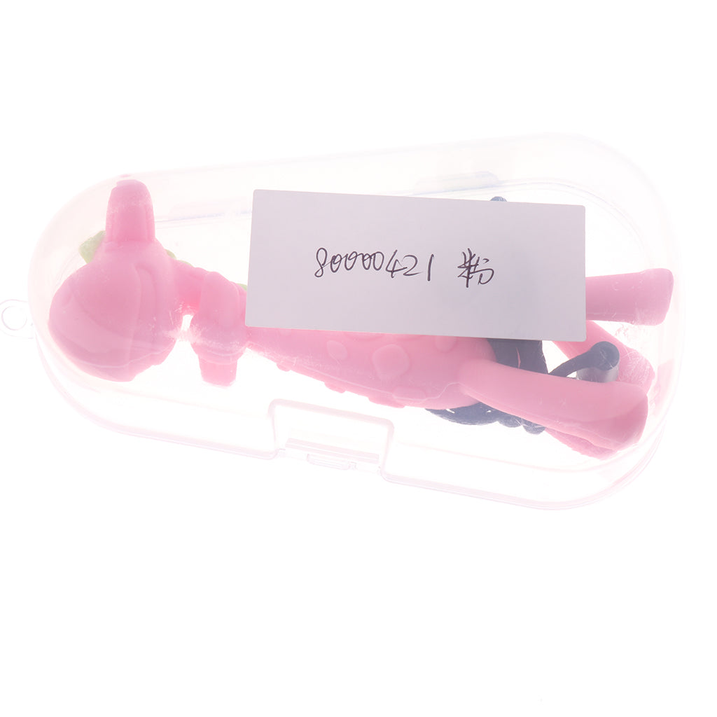 Baby BPA Free Silicone Giraffe Teething Necklace Nursing Teether Pink