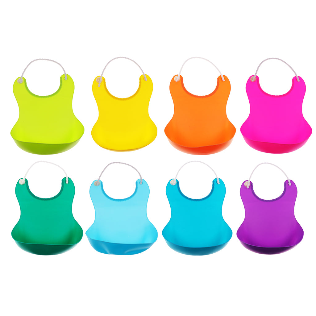 Baby Bibs Waterproof For Boys Girls Yellow