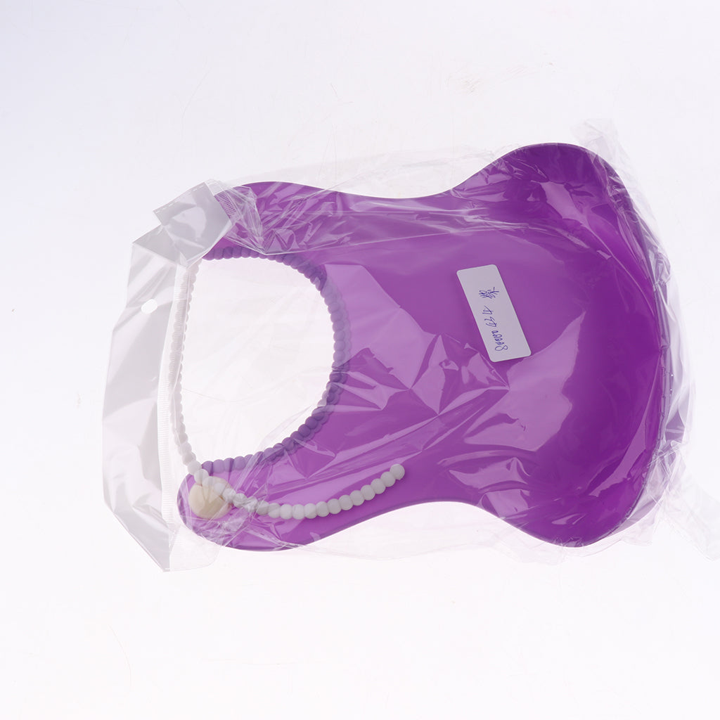 Baby Bibs Waterproof For Boys Girls Purple