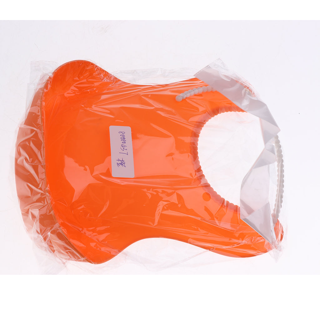 Baby Bibs Waterproof For Boys Girls Orange