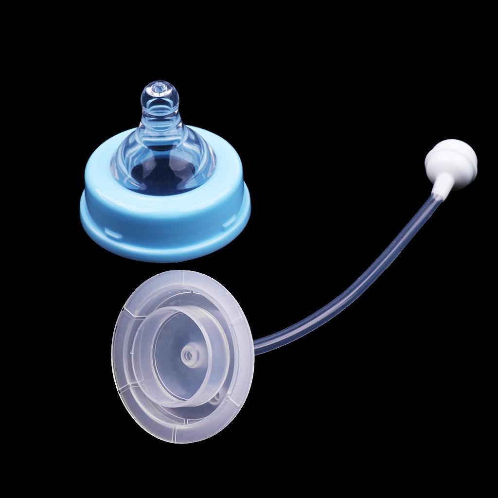 Anti-colic Baby Infant Milk Feeding Nipple Bottle Nurser Blue