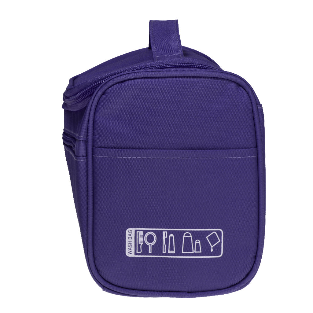 Big Capacity Toiletry Bag Makeup Cosmetic Storage Bag Purple