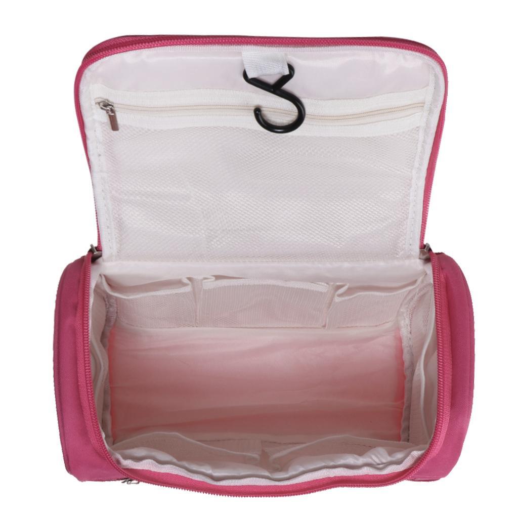 Big Capacity Toiletry Bag Makeup Cosmetic Storage Bag Pink