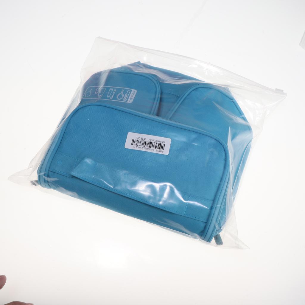 Big Capacity Toiletry Bag Makeup Cosmetic Storage Bag Skyblue