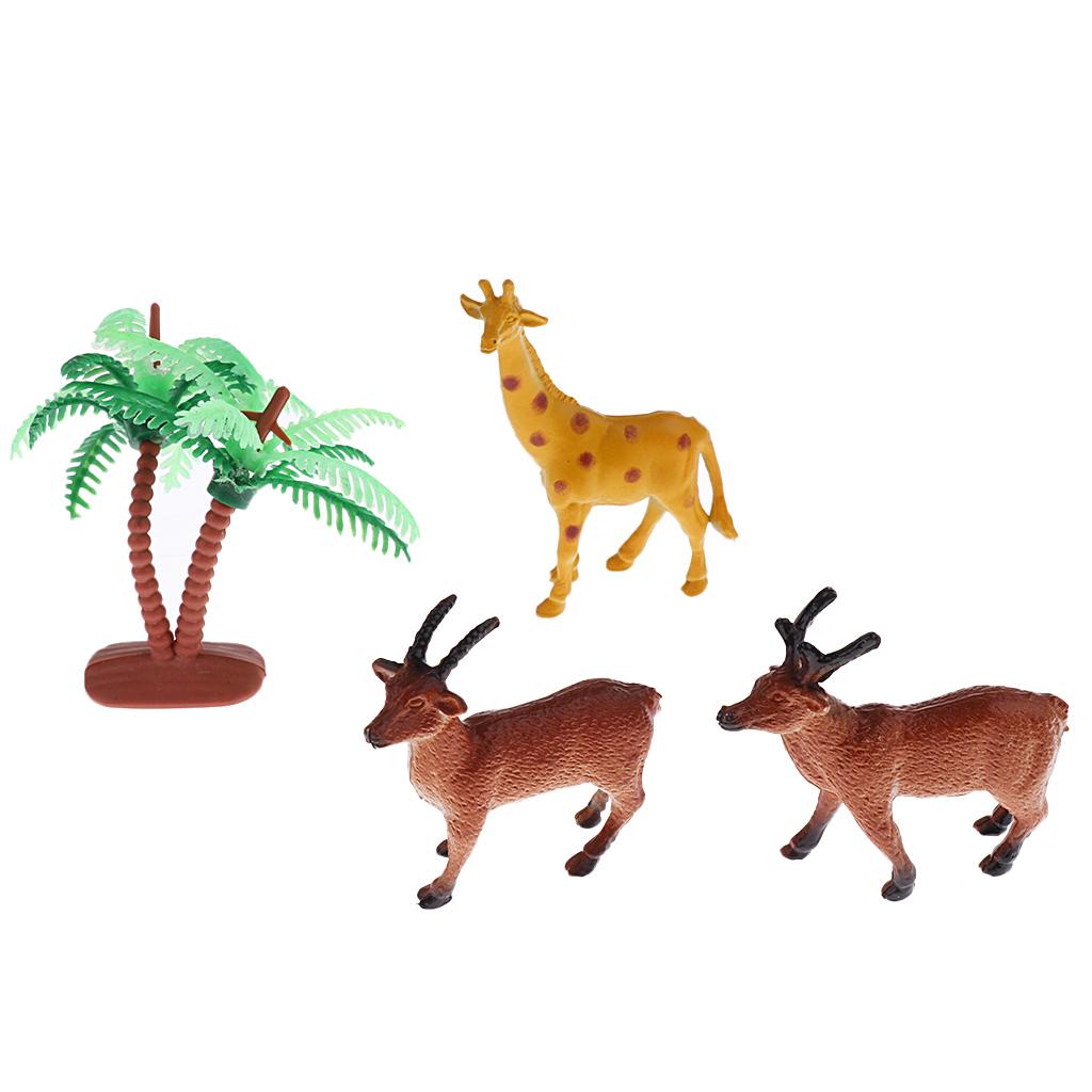 Simulation Wildlife Farm Animal Dinosaur Model Figure Kids Toy Collectibles Wildlife