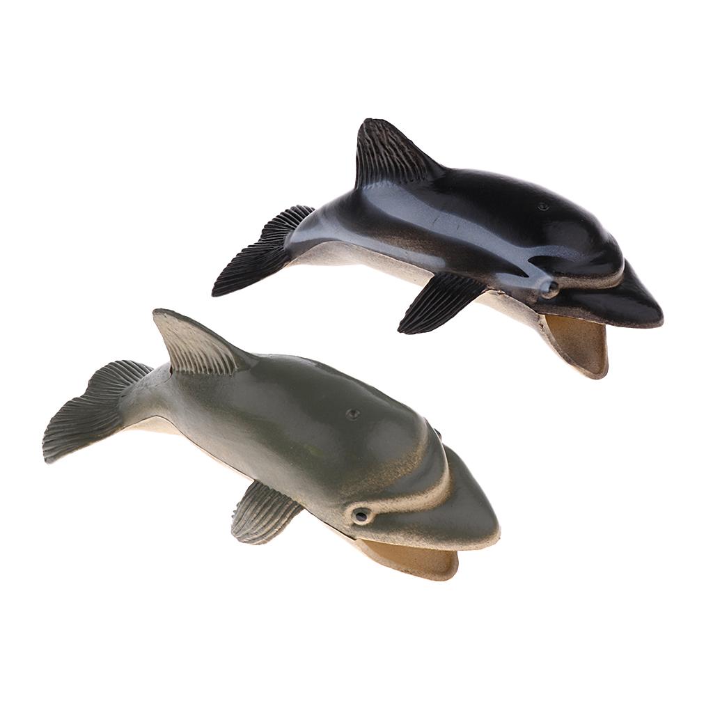 8Pcs Plastic Ocean Animals Sea Creatures Model Kids Toy Whale