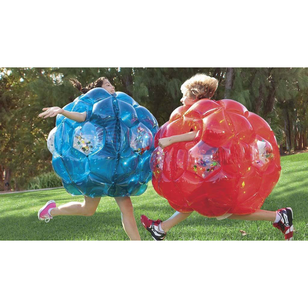 Inflatable Bumper Ball Body Zorbing Ball Zorb Bubble Soccer Red 60cm