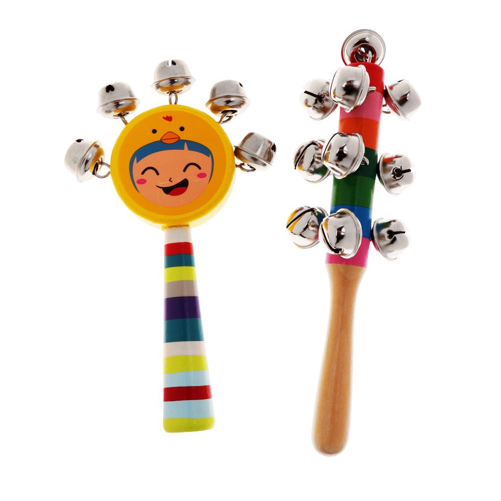 Percussion Set Kids Children Music Instruments Toys Band Rhythm Kit Girl-9 Pcs-1