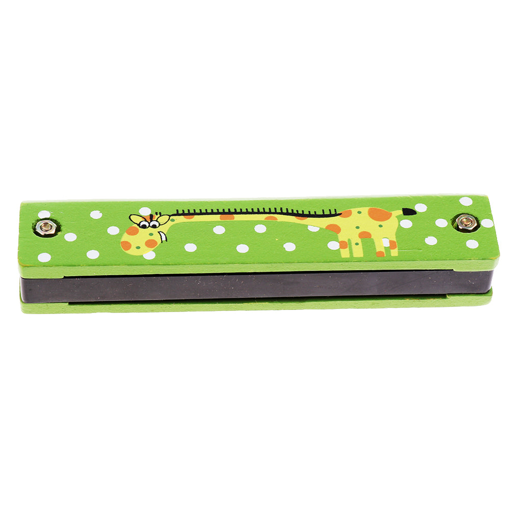 Educational Musical Plastic Harmonica Instrument Toy for Kids Gift Random Color