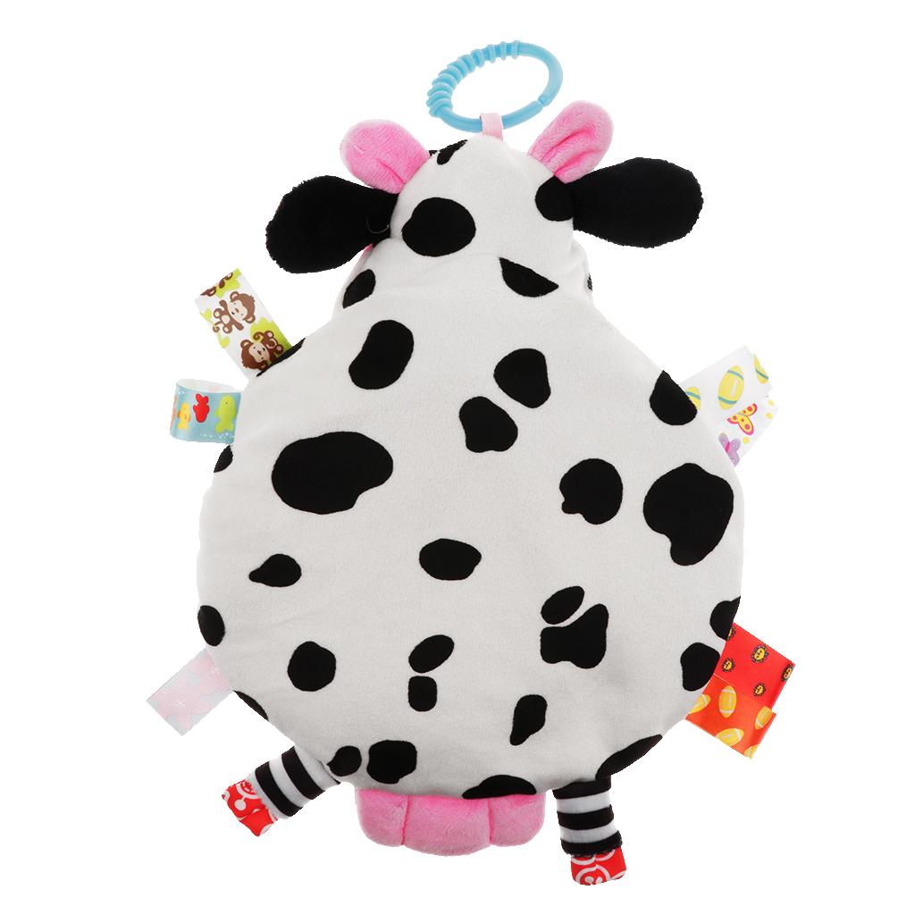 Baby Kids Pram Handbell Stroller Hanging Plush Toys Cow