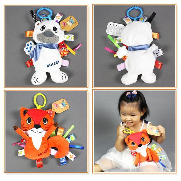 Baby Kids Pram Handbell Stroller Hanging Plush Toys White bear