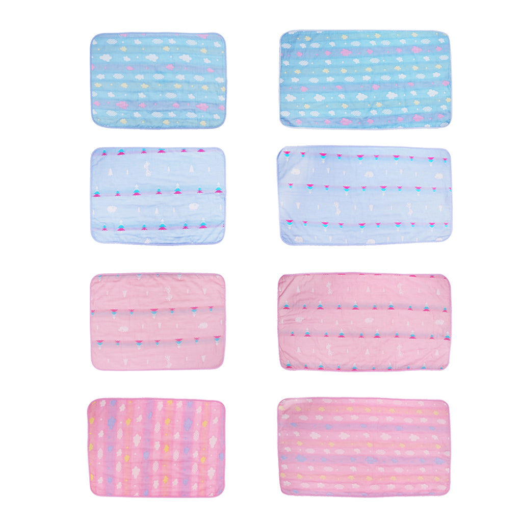 Changing Diaper Pad Baby Infant Urine Mat Nappy Bed 50x70cm Blue Tree