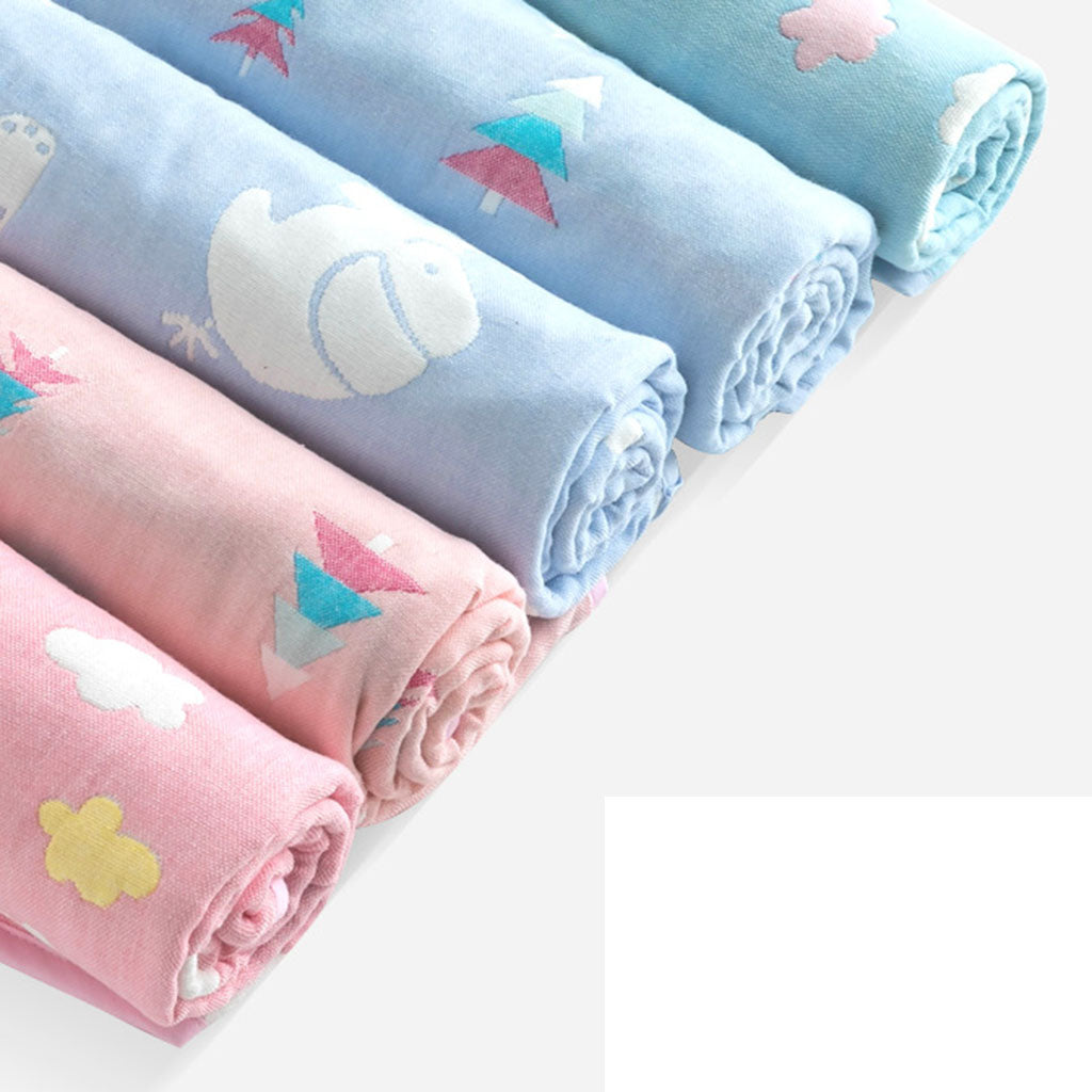 Changing Diaper Pad Baby Infant Urine Mat Nappy Bed 100x56cm Blue clouds