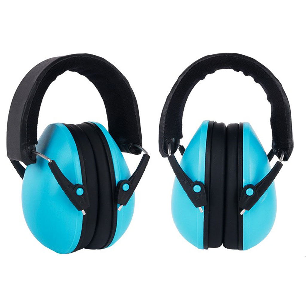 Kids Adjustable Baby Hearing Protection Earmuffs Headphones Blue