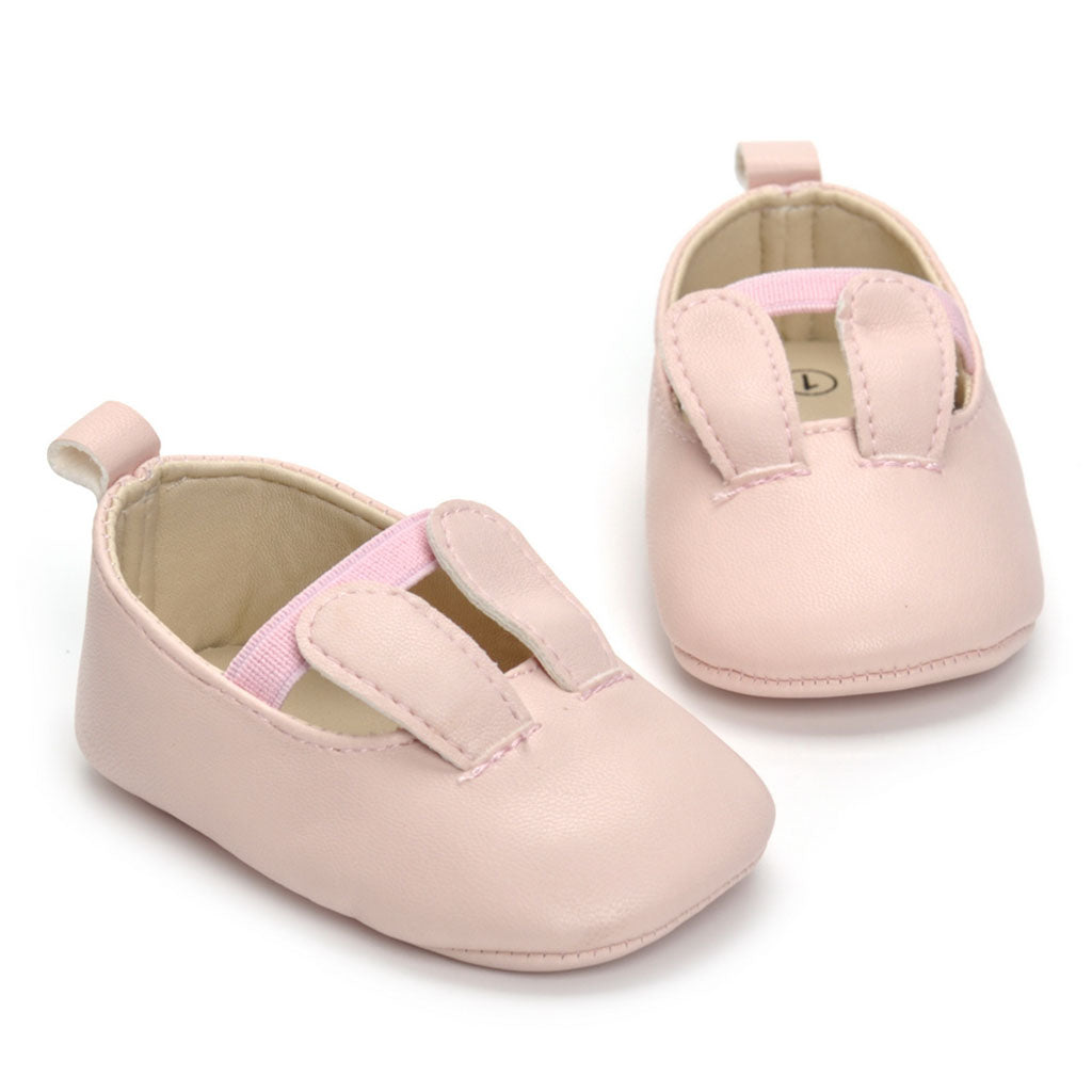 Baby Girl Anti-slip Crib Shoes Soft Sole Sneakers Prewalker 0-18M 12-18M