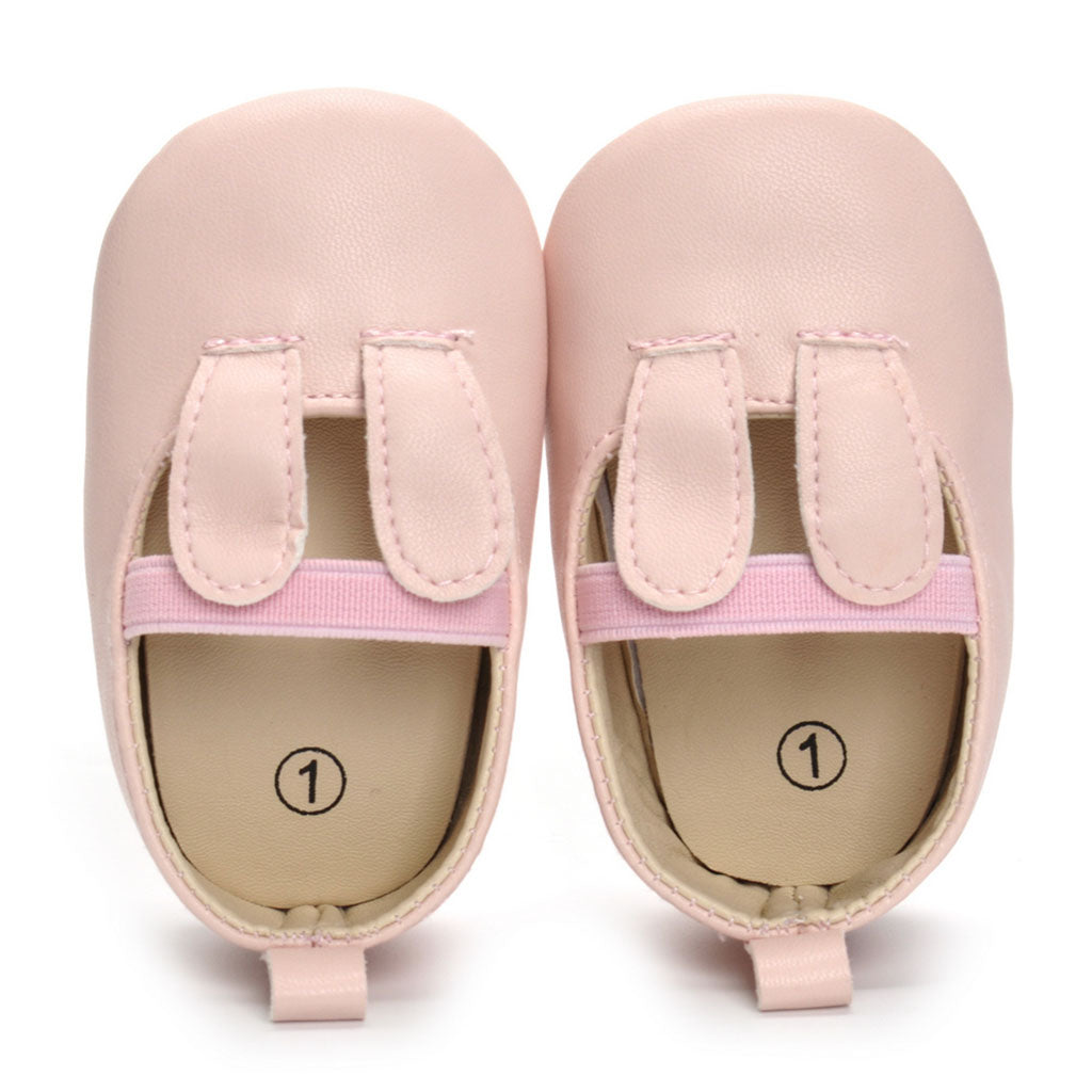 Baby Girl Anti-slip Crib Shoes Soft Sole Sneakers Prewalker 0-18M 12-18M