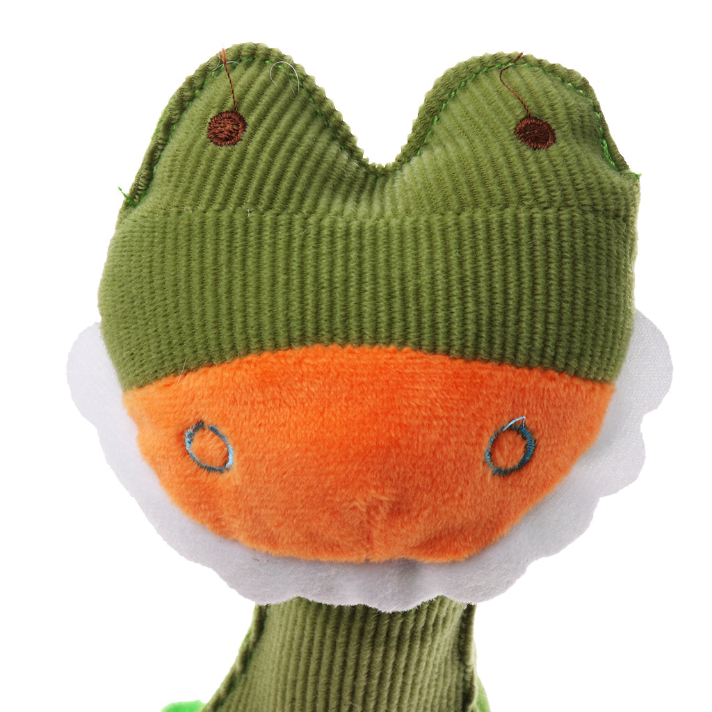 Infant Stuffed Animal Baby Hand Rattle BB Soft Plush Toy Doll  crocodile