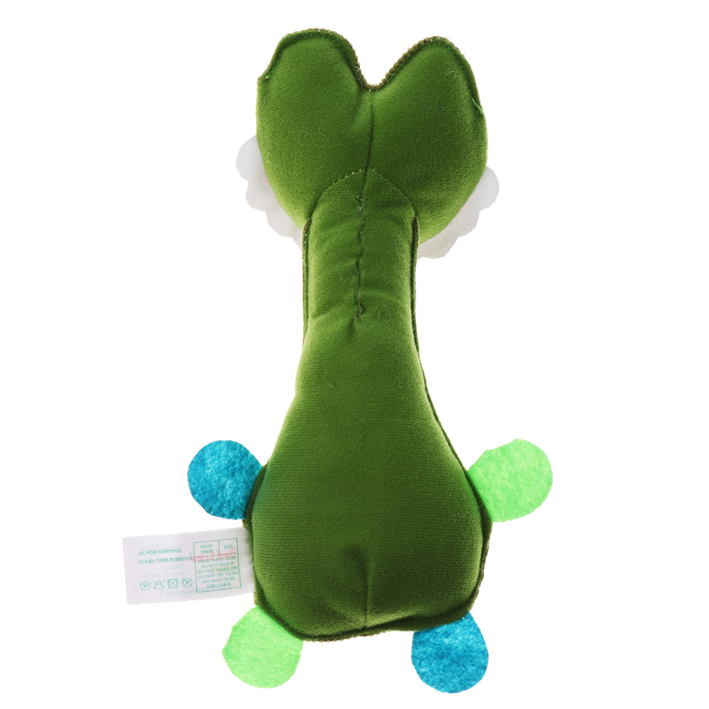 Infant Stuffed Animal Baby Hand Rattle BB Soft Plush Toy Doll  crocodile