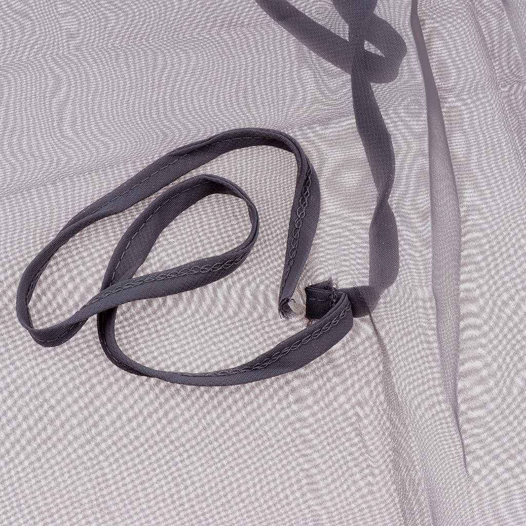 Kids Baby Bed Canopy Bedcover Mosquito Net Curtain Bedding Dome Tent Style 1-Gray