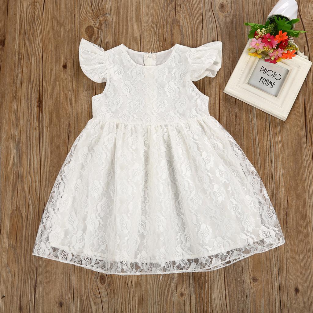 Kids Baby Girls Summer Princess Dress Party Wedding Dresses 2 Year