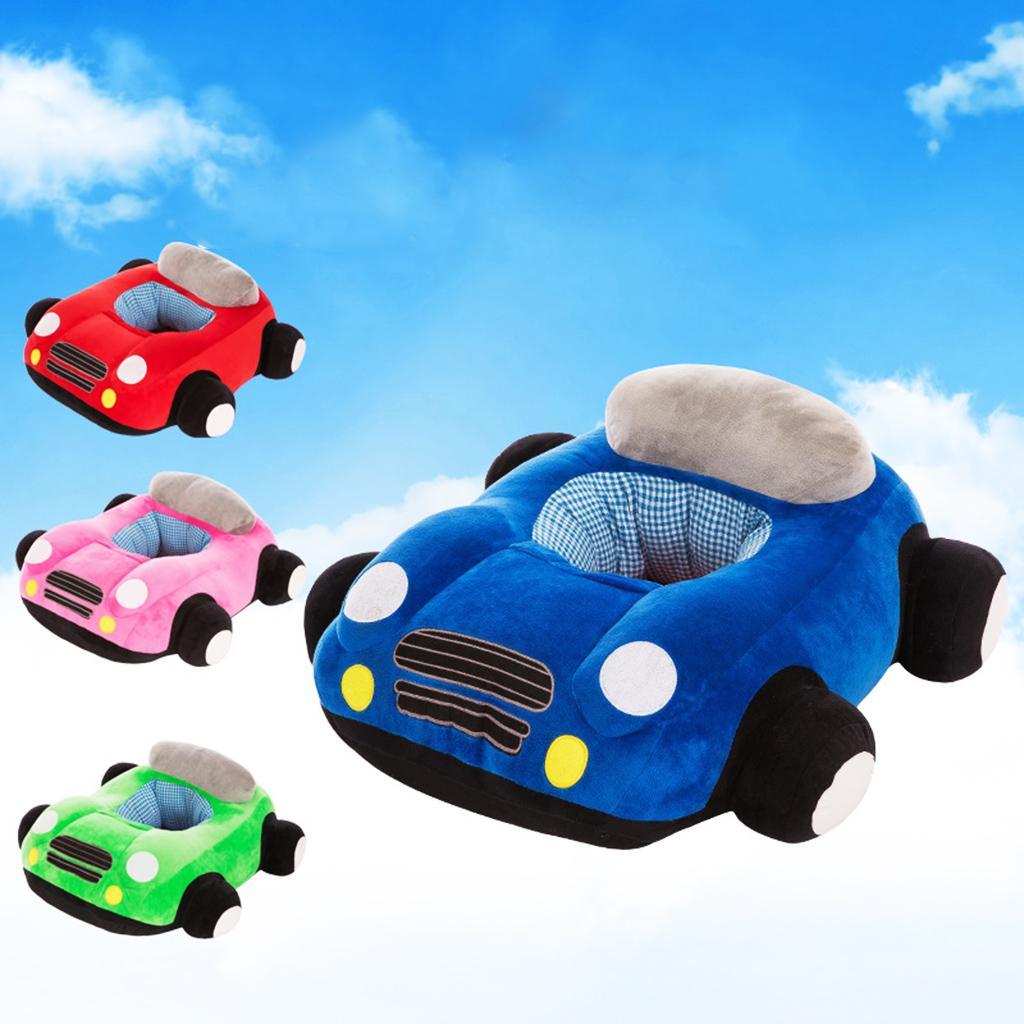 Baby Chair Learn to Sit Sofa Infant Safety Seat Dining Chair Support Sofa Blue