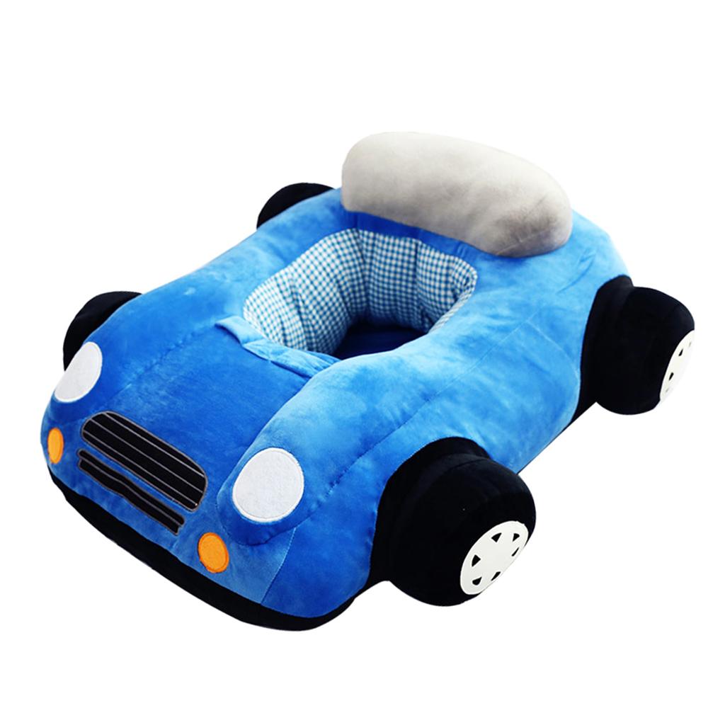 Baby Chair Learn to Sit Sofa Infant Safety Seat Dining Chair Support Sofa Blue