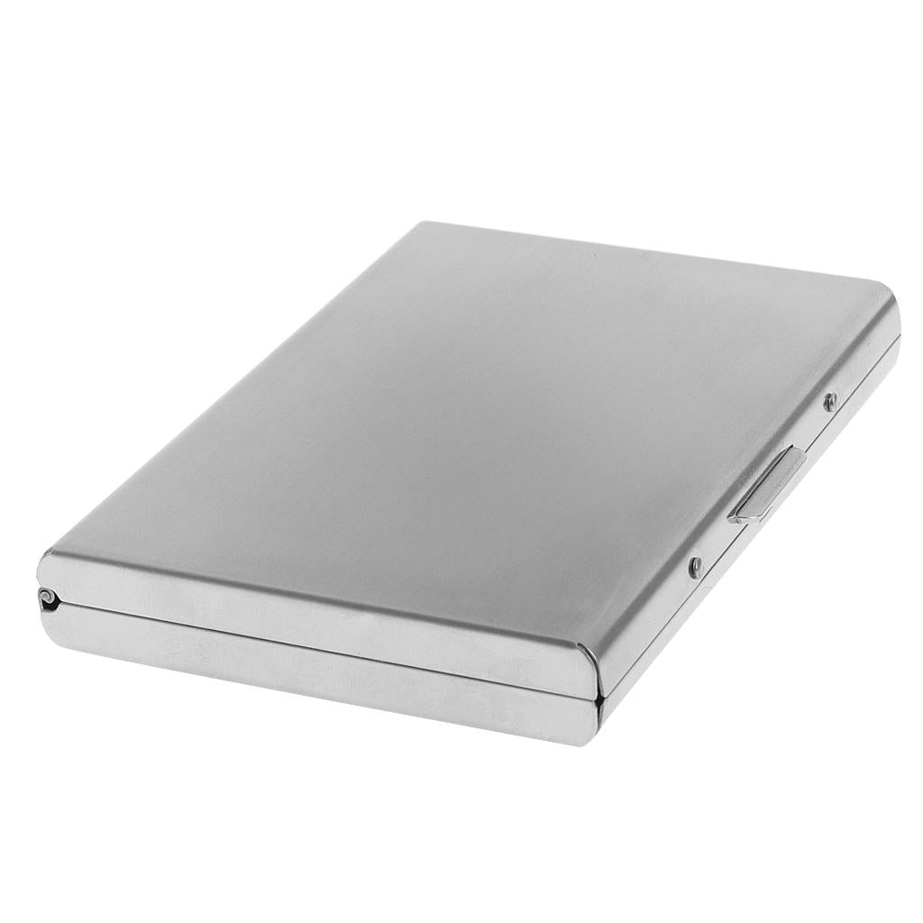 1 Piece Stainless Steel Credit Card Holder Anti-Magnetic Credit Card Box Men