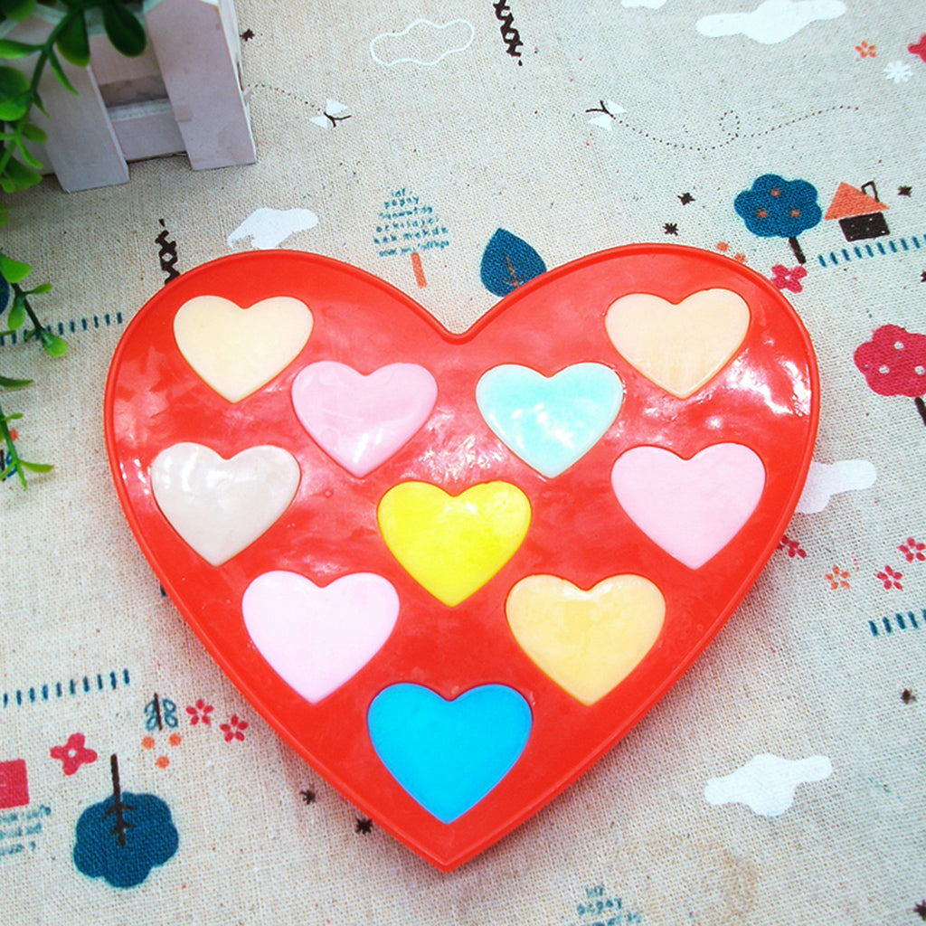 Silicone Fondant Mold Cake Decorating Chocolate Baking Mould Tool DIY Heart Red