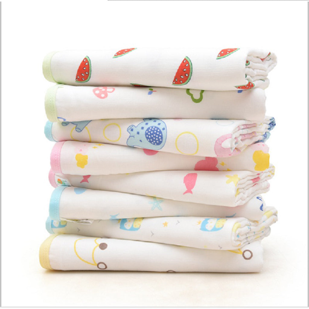 Baby Swaddling Blanket Soft Muslin Cotton Swaddle Towel Watermelon