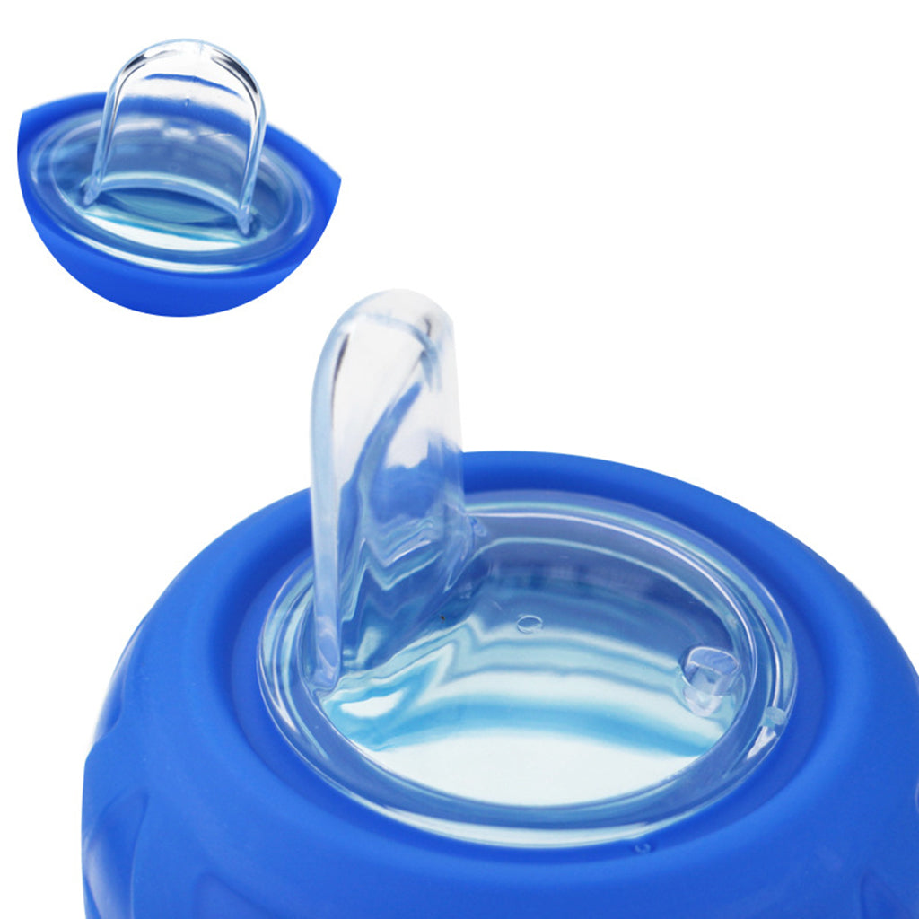 No-Spill Super Spout Grip Sippy Cups Style1-Blue