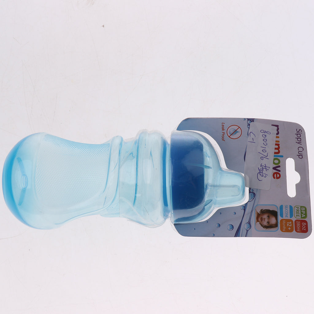 No-Spill Super Spout Grip Sippy Cups Style1-Blue