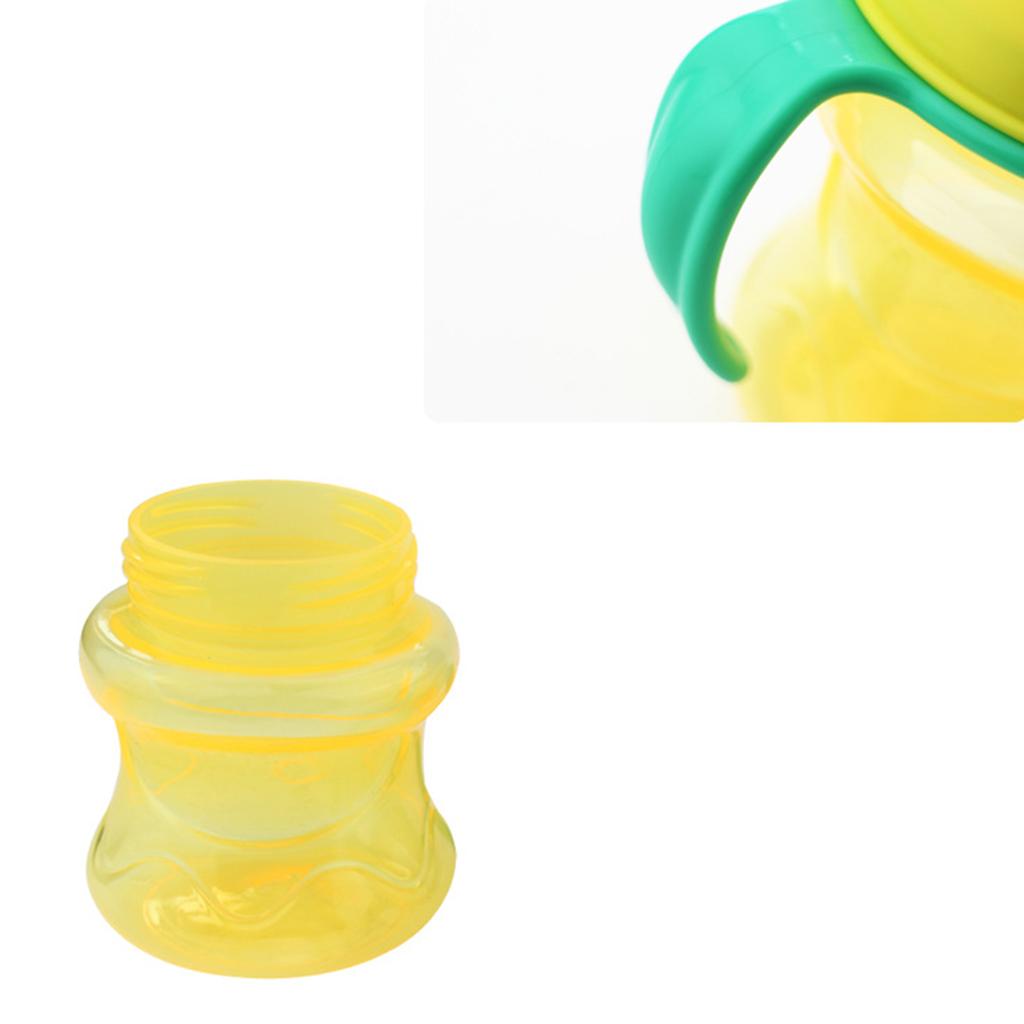 200 ML No-Spill Super Spout Grip Sippy Cups Style 2-Yellow