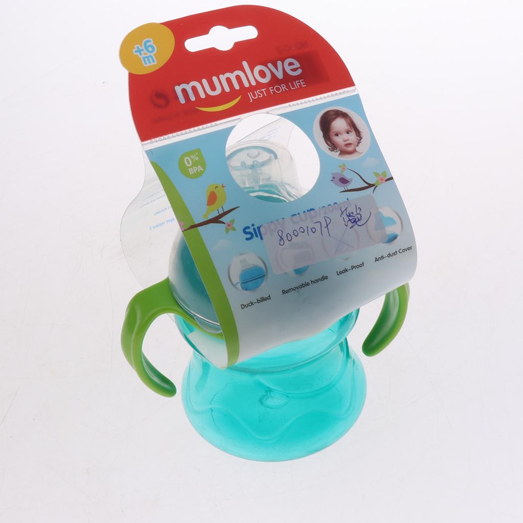 200 ML No-Spill Super Spout Grip Sippy Cups Style 2-Blue