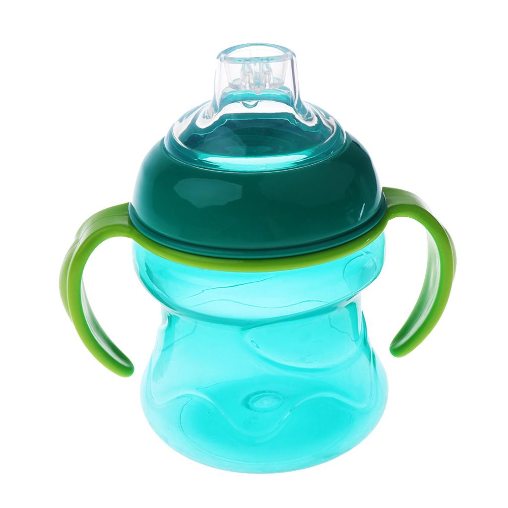 200 ML No-Spill Super Spout Grip Sippy Cups Style 2-Blue