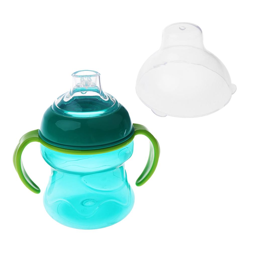 200 ML No-Spill Super Spout Grip Sippy Cups Style 2-Blue