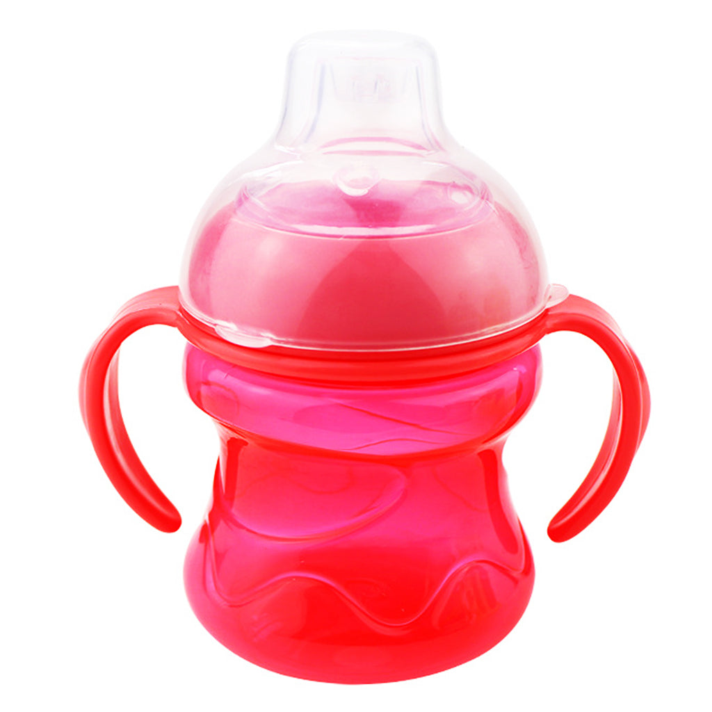 200 ML No-Spill Super Spout Grip Sippy Cups Style 2-Red