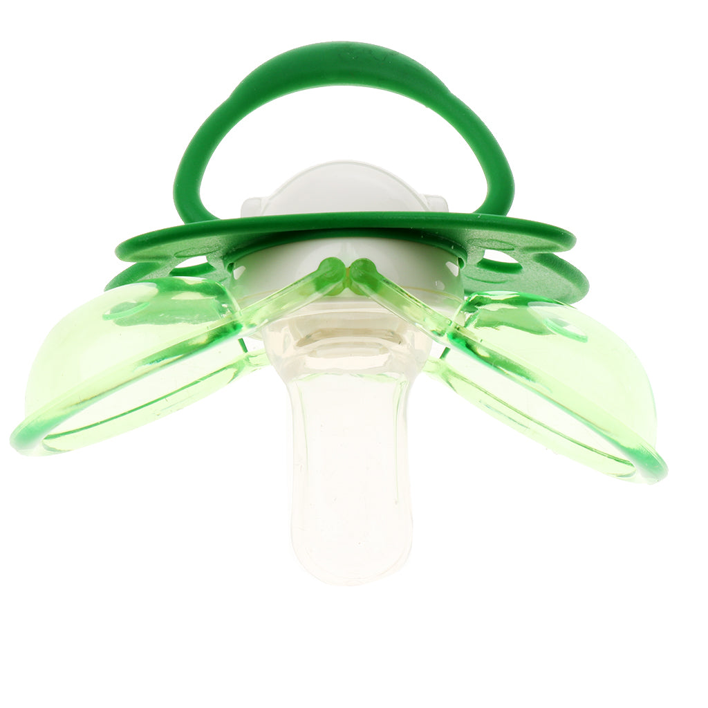 Silicone Nipple Soother Pacifier Baby Orthodontic Dummy BPA FREE 0-5M Green