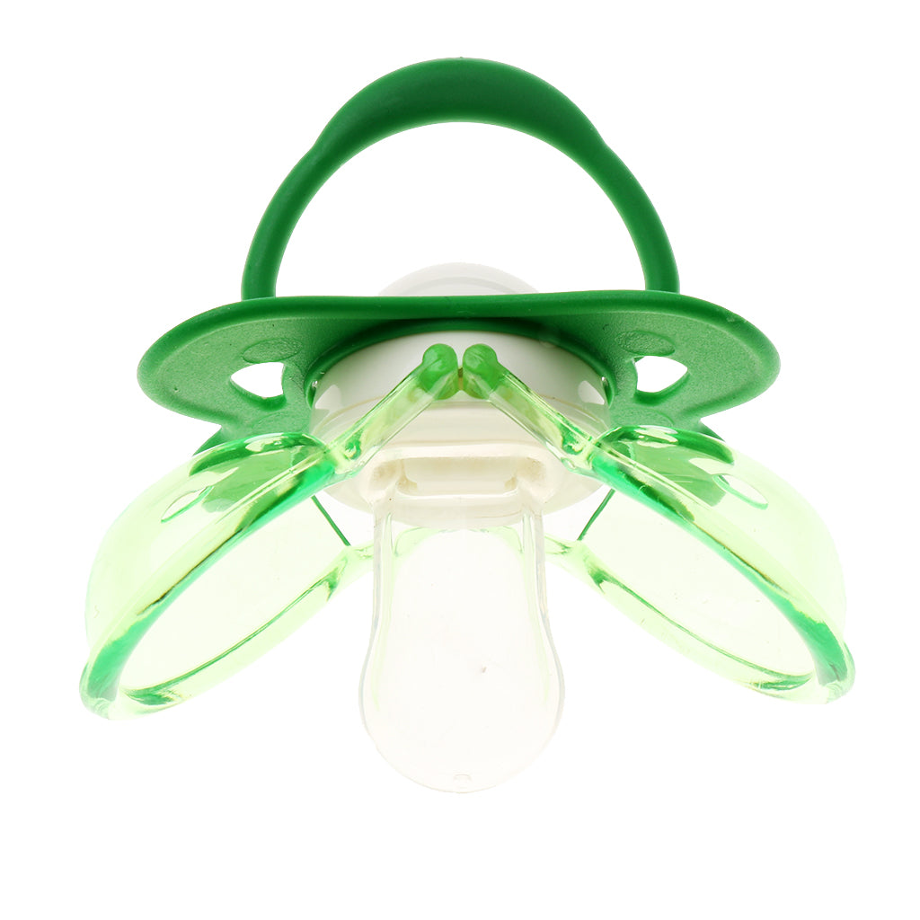 Silicone Nipple Soother Pacifier Baby Orthodontic Dummy BPA FREE 5-8M Green