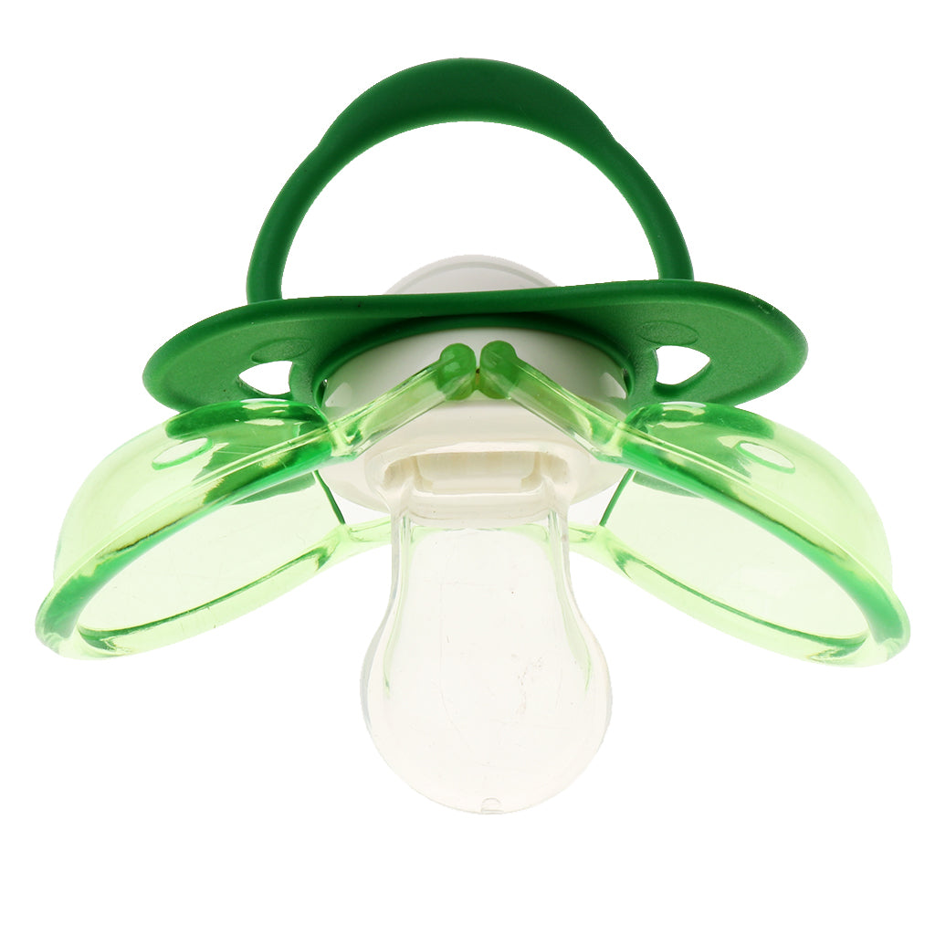 Silicone Nipple Soother Pacifier Baby Orthodontic Dummy BPA FREE 8-24M Green