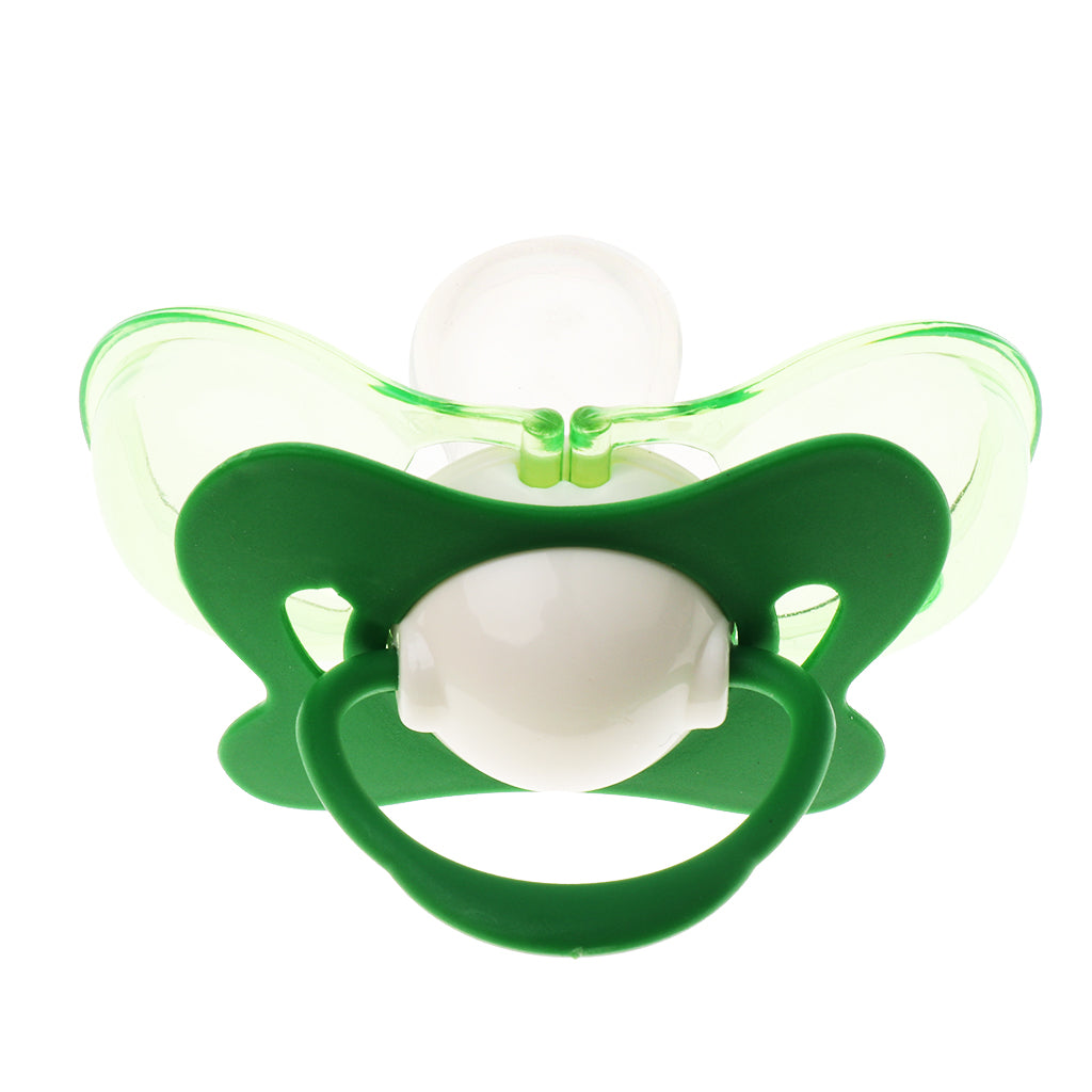 Silicone Nipple Soother Pacifier Baby Orthodontic Dummy BPA FREE 8-24M Green