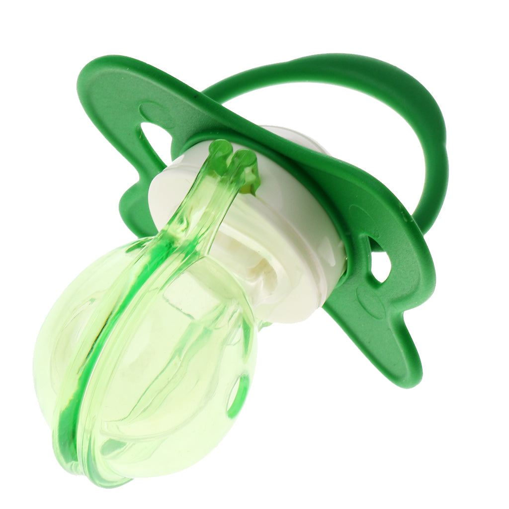 Silicone Nipple Soother Pacifier Baby Orthodontic Dummy BPA FREE 8-24M Green