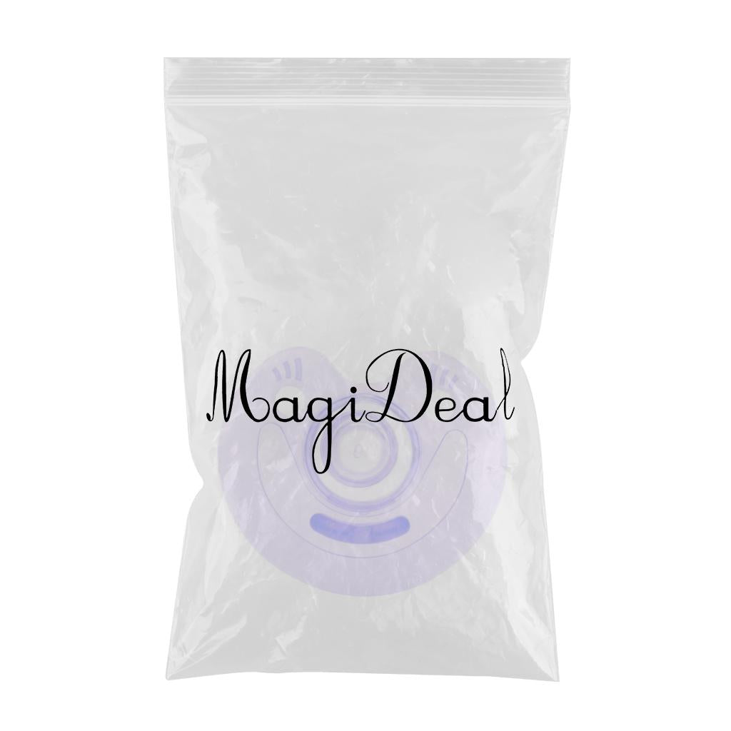 Flat Thumb Baby Orthodontic Pacifier Silicone Teat Nipple  Purple