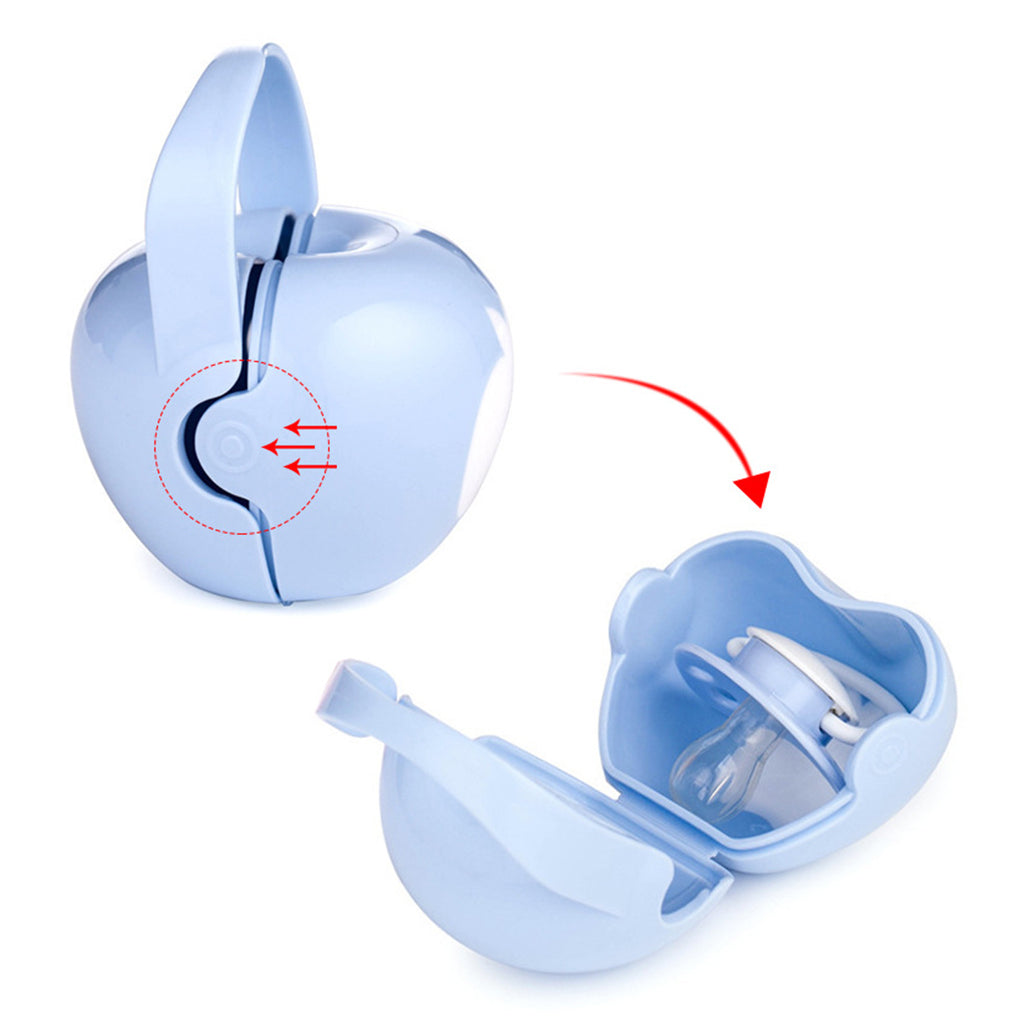 BPA-Free Nipple Shield Case & Pacifier Case Style 1-Blue