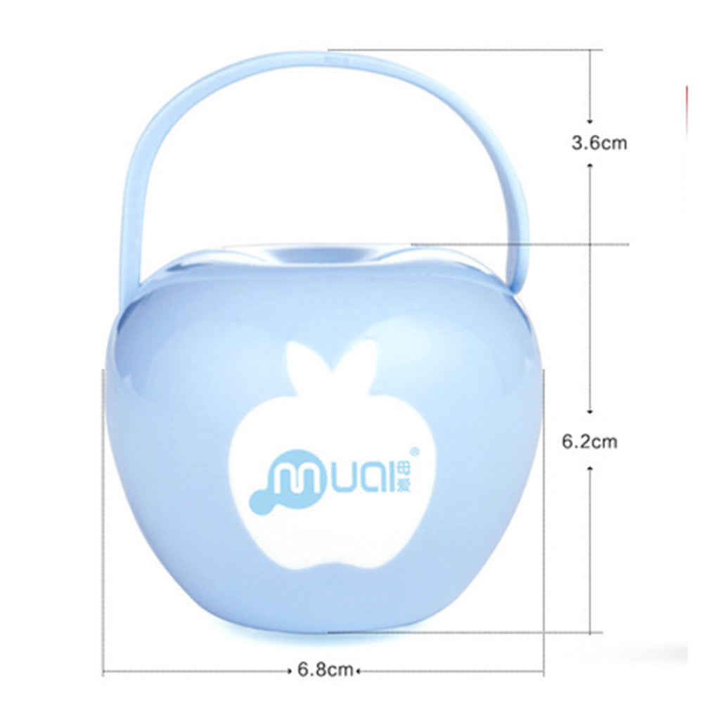 BPA-Free Nipple Shield Case & Pacifier Case Style 1-Blue