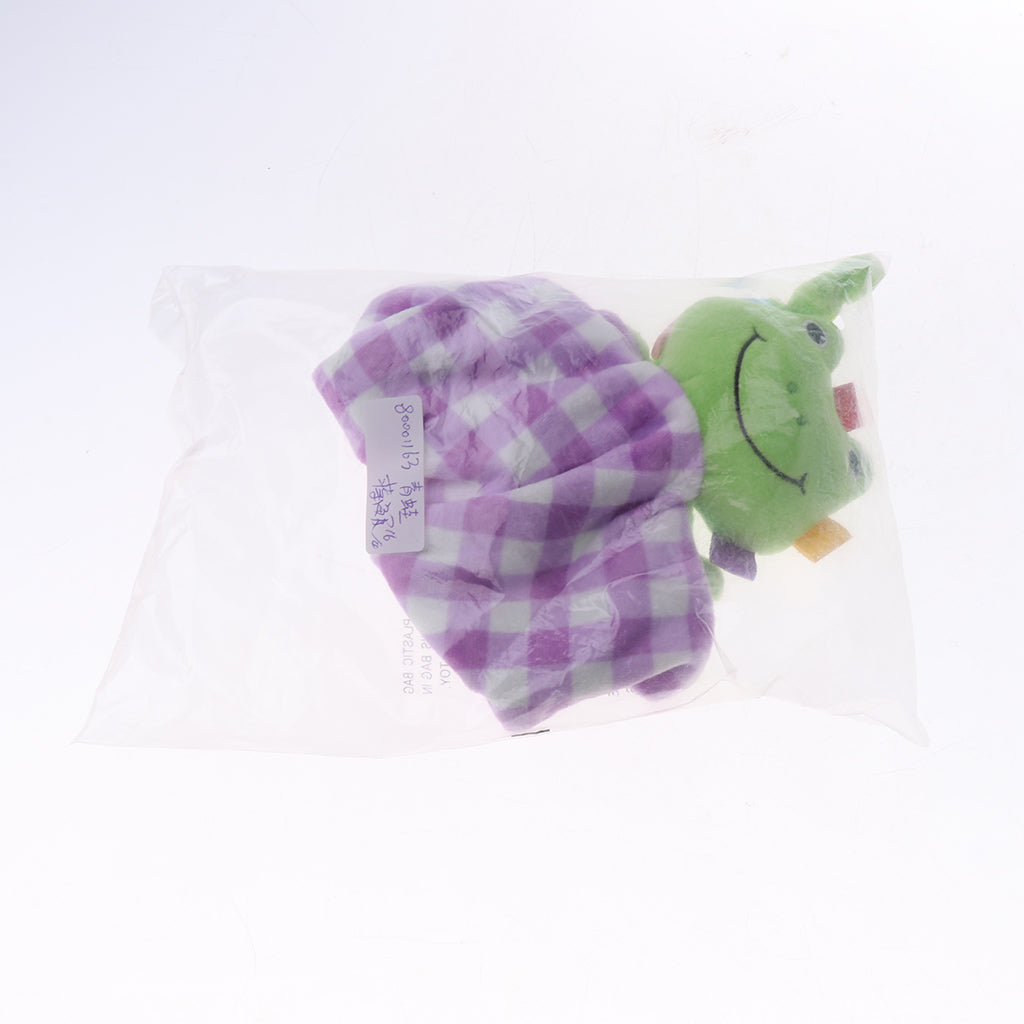 Cute Animal Plush Cloths Kids Bedtime Blanket Toys  Frog