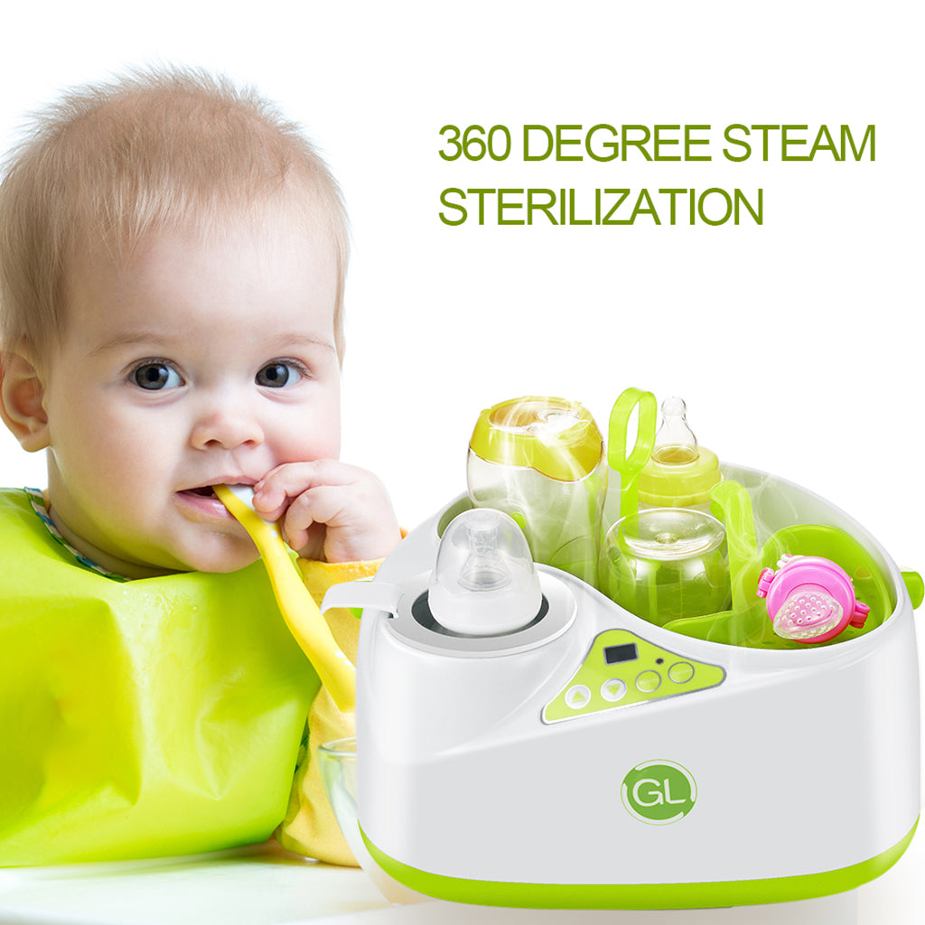 Multifunction 2-in-1 Baby Bottle & Food Warmer Sterilizers Warm Milk Device