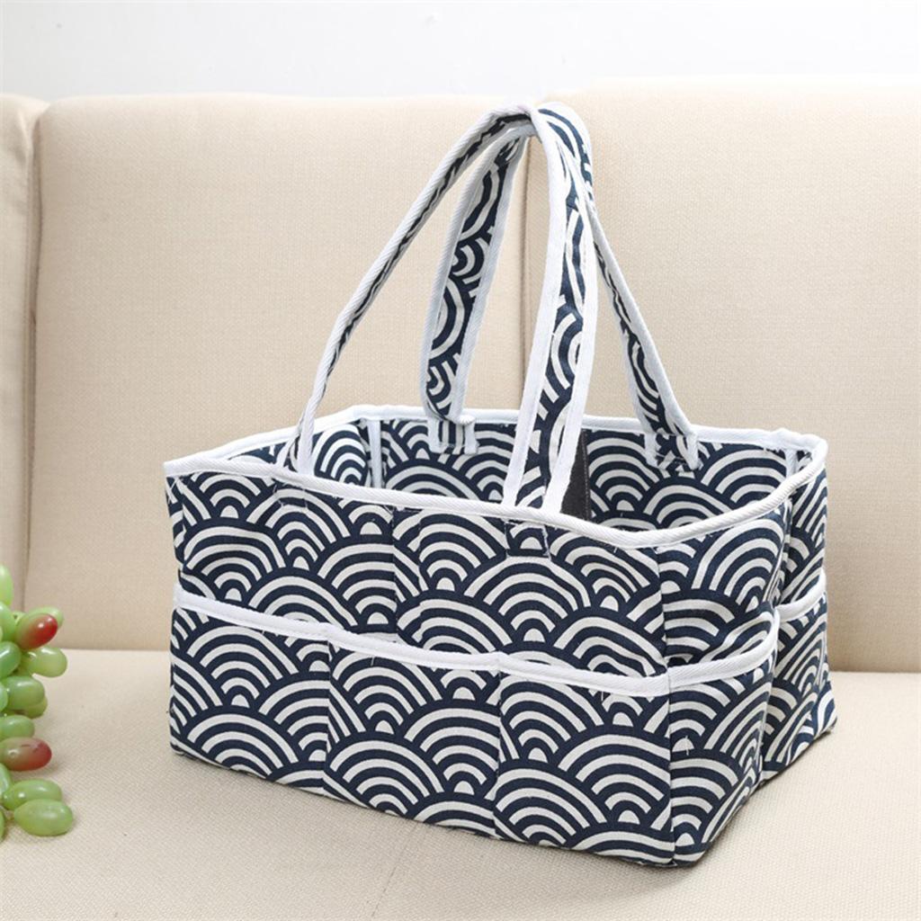 Baby Organizer Bag Diaper Nappy Changing Divider Storage Grey