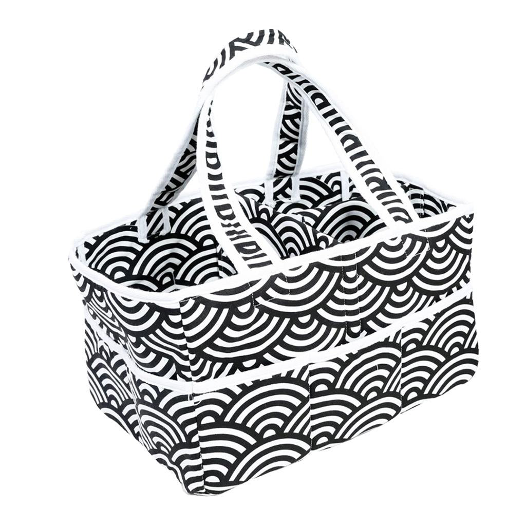 Baby Organizer Bag Diaper Nappy Changing Divider Storage Grey
