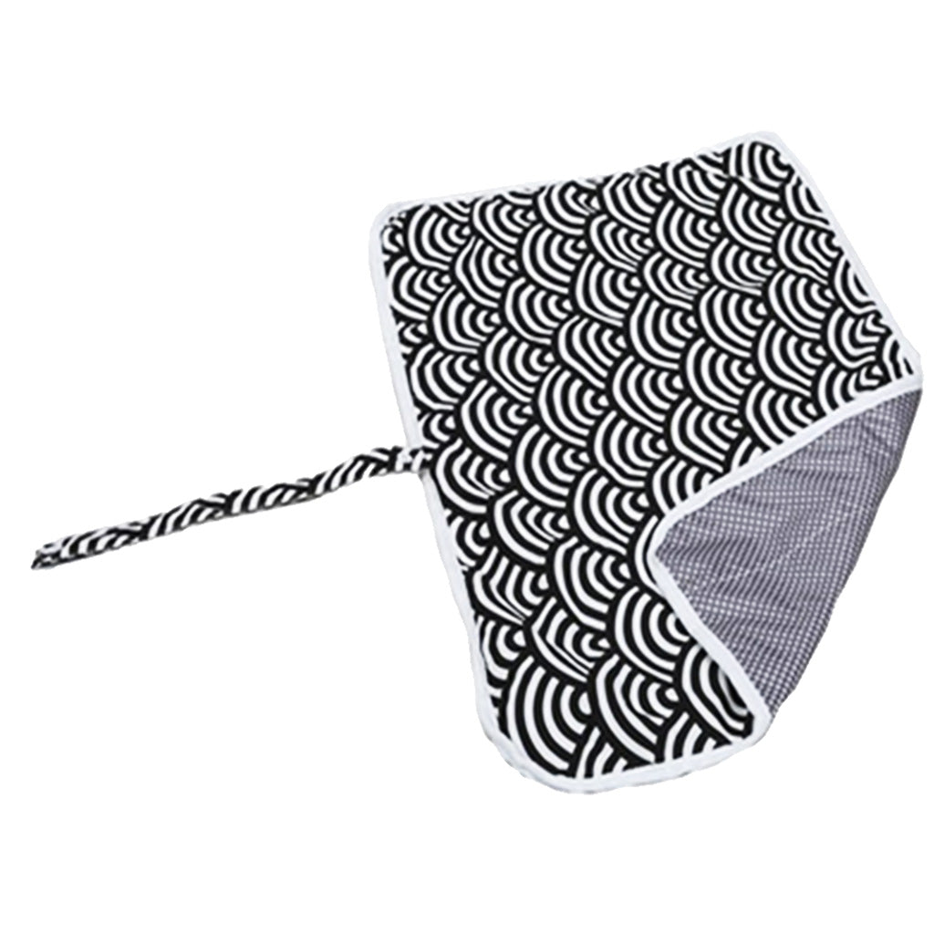Cotton Urine Pad Infant Diaper Bedding Changing Cover Pad For Baby Black